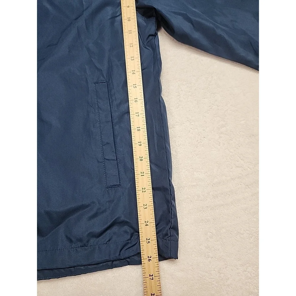 Landway Outerwear Jacket W/hood NWT Embroidered Tenderfoot Classic On Chest Navy
